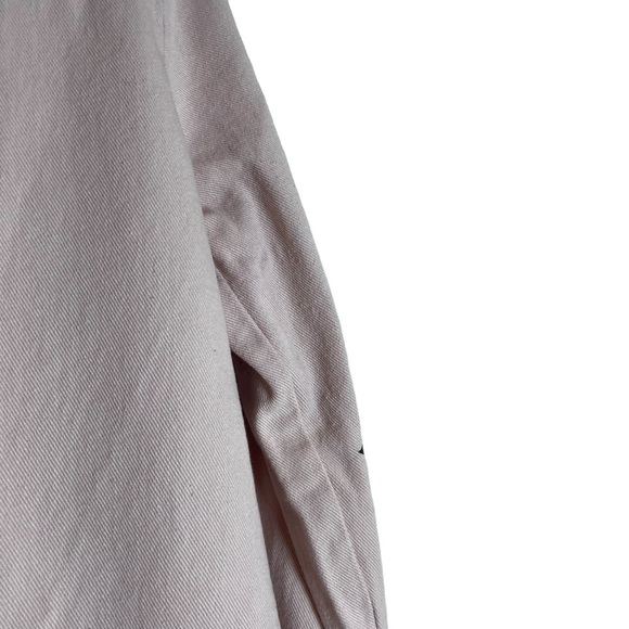 NYX Cosmetics France Button Up Denim Shirt Light Pink ASIS Medium? - Picture 7 of 9